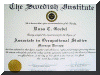 photo of Swedish Massage Certification for Russ Charles Goebel, LMT